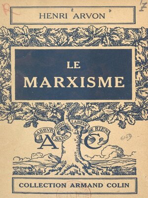 cover image of Le marxisme